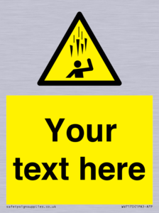 Custom Falling Ice sign